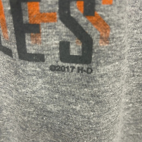 Harley Davidson Men’s Tee Size 2X color Gray NWT - Picture 10 of 11